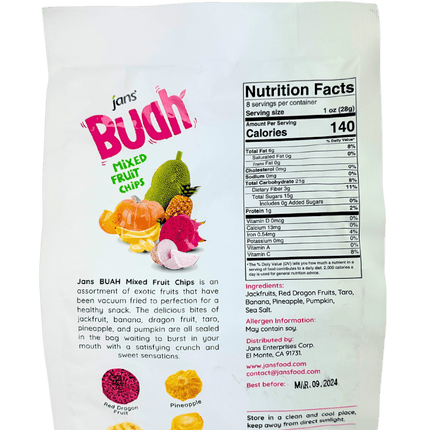 Freeze Dried Mixed Fruit Chips