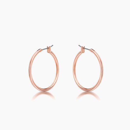 30mm Small Rosegold Hoop Earrings