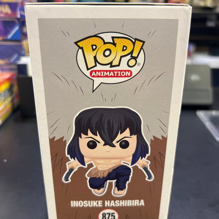 Funko POP! Inosuke Hashibira #875 Flocked Chase - Signed - In Case