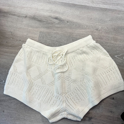 Knit Short- Cream