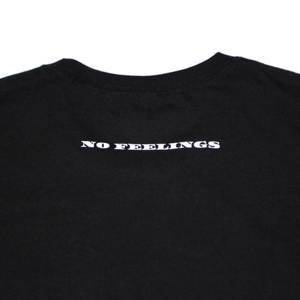 No Feelings T Shirt - Black