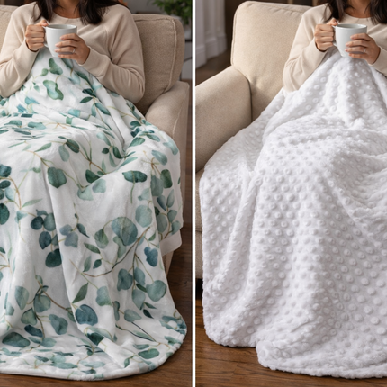 Woodland Whispers Minky Blanket