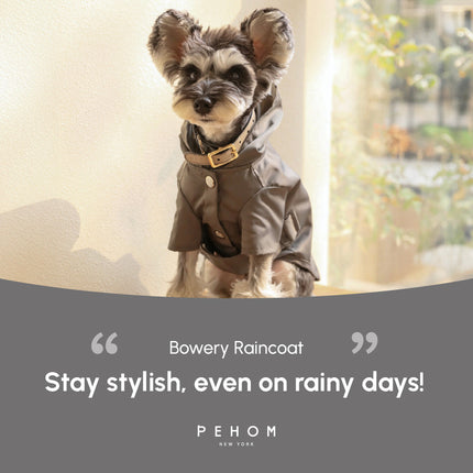 BOWERY RAINCOAT - GRAY