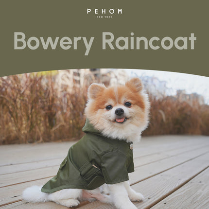 BOWERY RAINCOAT - GREEN