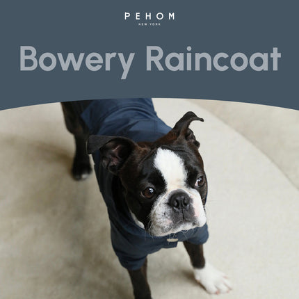 BOWERY RAINCOAT - BLUE