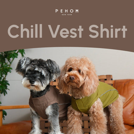 CHILL VEST SHIRT - MOCHA
