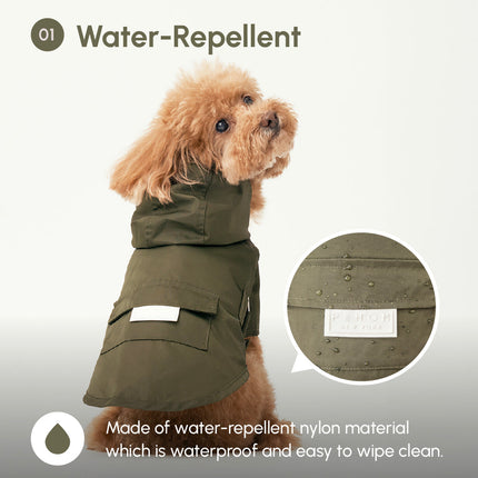 BOWERY RAINCOAT - GREEN