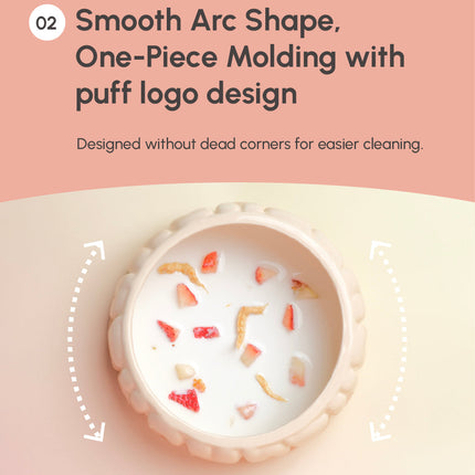 Puff Pet Bowl - Gradient Caramel