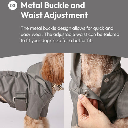 BOWERY RAINCOAT - GRAY