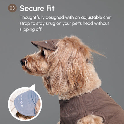TENNIS HAT - MOCHA
