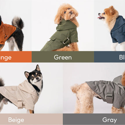 BOWERY RAINCOAT - GRAY