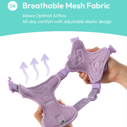 NO PULL ACTIVE  PET HARNESS - MINT GREEN