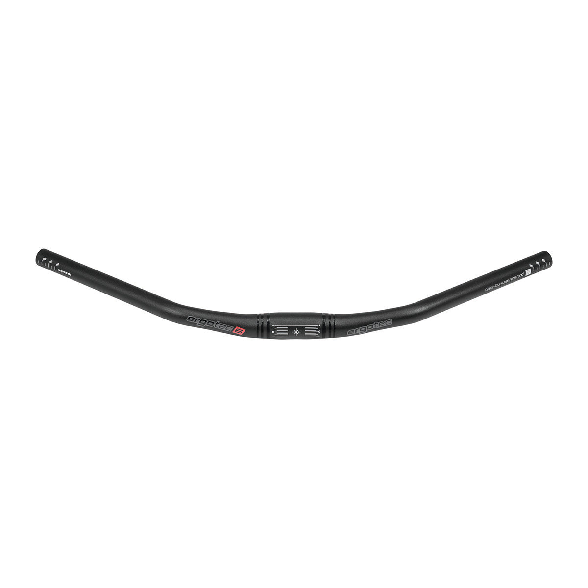 Ergotec - Ladytown Handlebar - 31.8 mm- Black Sandblasted