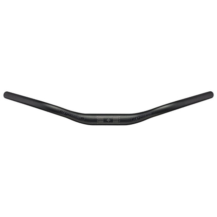 Ergotec Handlebar Stuttgarter (31.8, GW610, GL180, GH46, 52° | Black Sandblasted | AL6061 T6, DB:1.7-2.5-1.7)