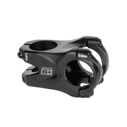 Ergotec Stem Bass 6+ (Ahead 28.6/31.8, 45mm ext, 0° | Black Sandblasted)