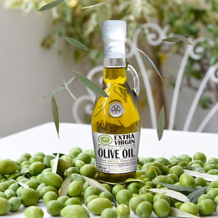 KORVEL Greek Extra Virgin Olive Oil, Amphora Bottle, 8.45 fl oz