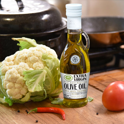 KORVEL Greek Extra Virgin Olive Oil, Amphora 8.45 fl oz (250ml) - 2 Pack