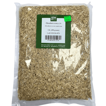 Eleuthero Root, Siberian Ginseng, Cut, Sifted