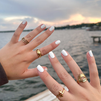 Highs and Lows Statement Ring