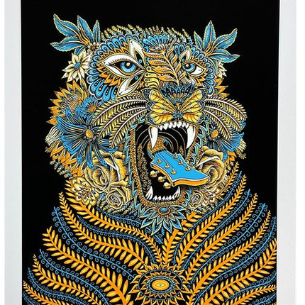 Emek “Carnival Tiger” Mini Print