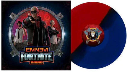 Eminem - Fortnite Radio (Limited Edition Import, Blue & Red Vinyl) (LP)