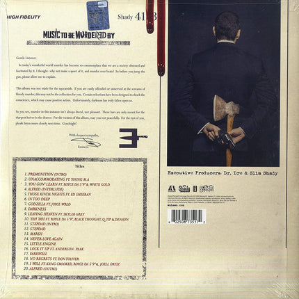 Eminem - Music To Be Murdered By (Limited Edition, Black Ice Vinyl) (2 LP)