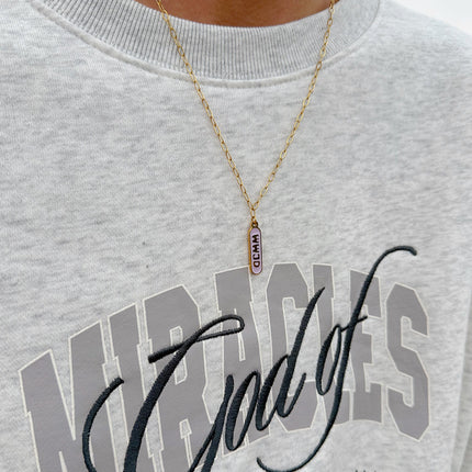 Enamel WWJD Necklace