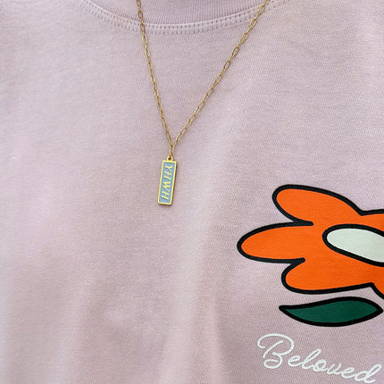Enamel YHWH Necklace
