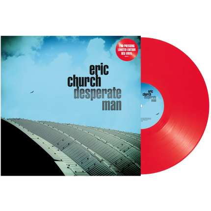 Eric Church - Desperate Man (Limited Edition, 180 Gram, Red Vinyl) (LP)