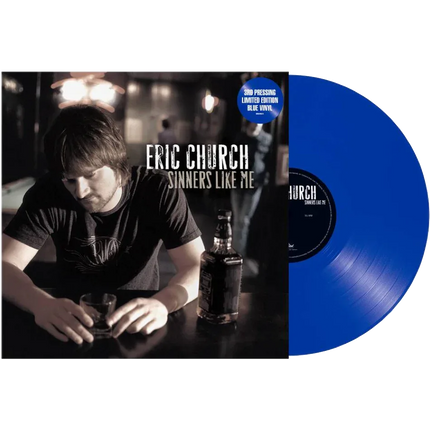 Eric Church - Sinners Like Me (Limited Edition, Blue Vinyl) (LP)