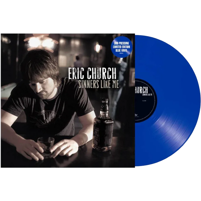 Eric Church - Sinners Like Me (Limited Edition, Blue Vinyl) (LP)