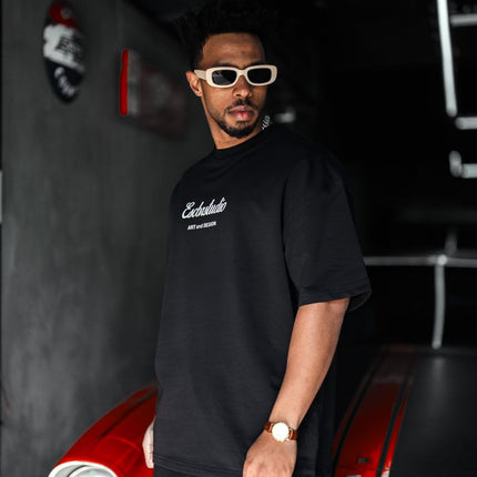 Escbrstudio Graphic Cotton Tee / Chill Now Art Design T-Shirt