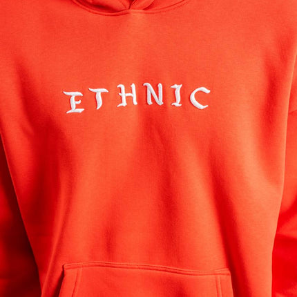 Ethnic Embroidered Oversized Hoodie Sweatshirt