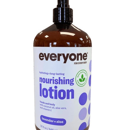 Lotion, Everyone Nourishing, Lavender Aloe, 32oz