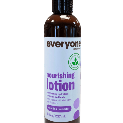 Lotion, Everyone Nourishing, Vanilla Lavender, 8oz