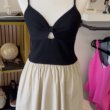 Black & Tan Dress