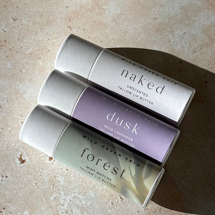 TALLOW LIP BUTTER / hydrating lip repair