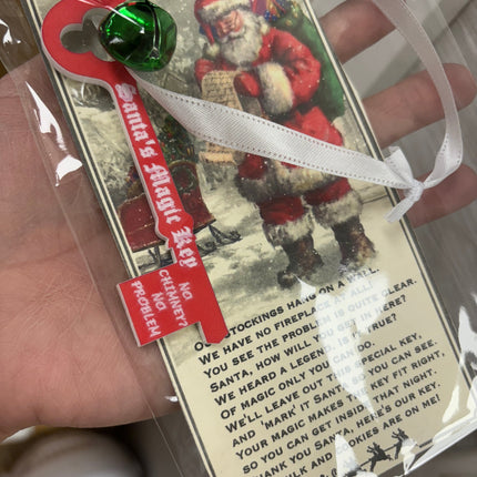 Acrylic Santa Key