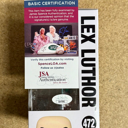 Jesse Eisenberg Signed DC Lex Luthor Funko Pop! #472 Exclusive With JSA COA