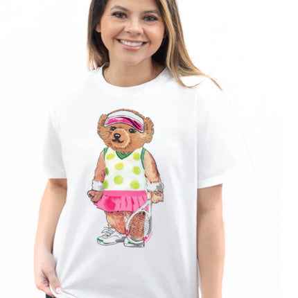 Tennis Teddy Tee