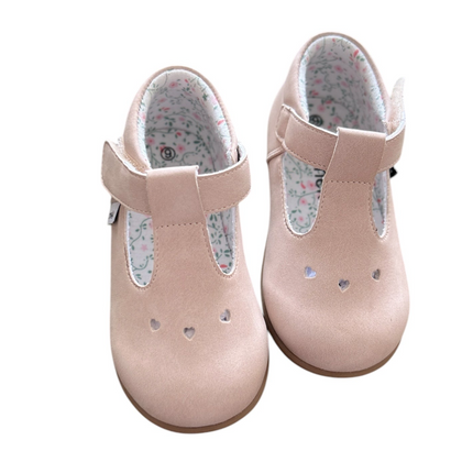 Jollie Kids' Barefoot Mary Janes | Flexible Toddler Slip-On Shoes