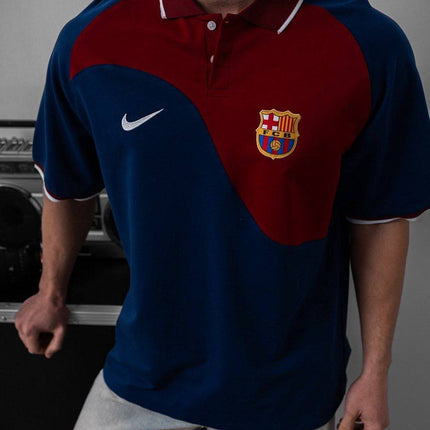 FC Barcelona Football Jersey - Official Emblem