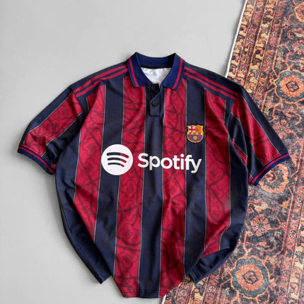 FC Barcelona Spotify T-Shirt, Unisex Cotton Football Tee