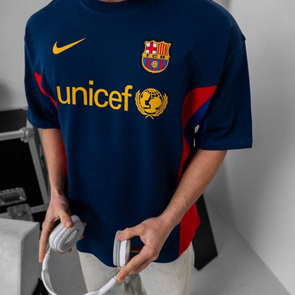 FC Barcelona UNICEF T-Shirt - Stylish Tee for Barça Fans & Charity Support