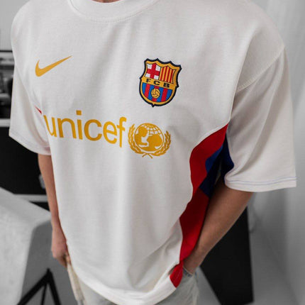 FC Barcelona UNICEF T-Shirt - Stylish Tee for Barça Fans & Charity Support