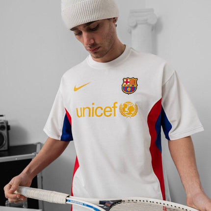 FC Barcelona UNICEF T-Shirt - Stylish Tee for Barça Fans & Charity Support