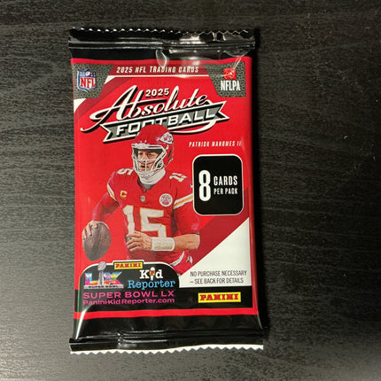2025 Panini Absolute Football Pack