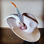 Pheasant Feather w/ Long White Feather