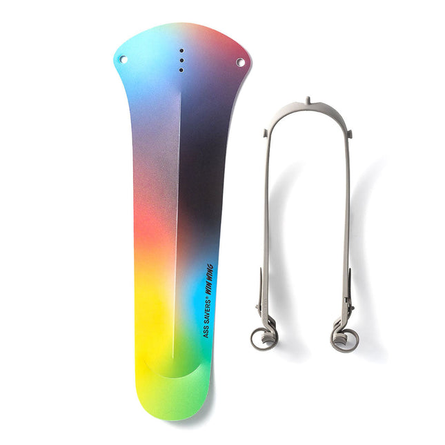 Ass Savers Win Wing Gravel Rear Mudguard w/ Grey Wishbone