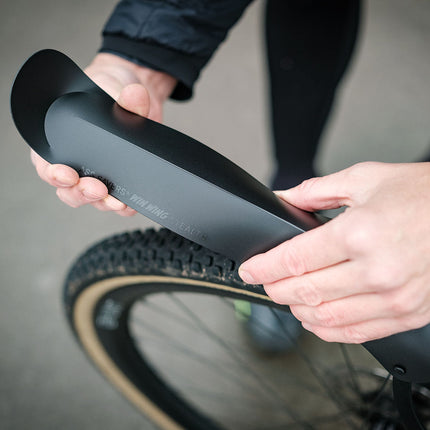 Ass Savers Win Wing 2 Gravel Rear Mudguard w/ Black Wishbone